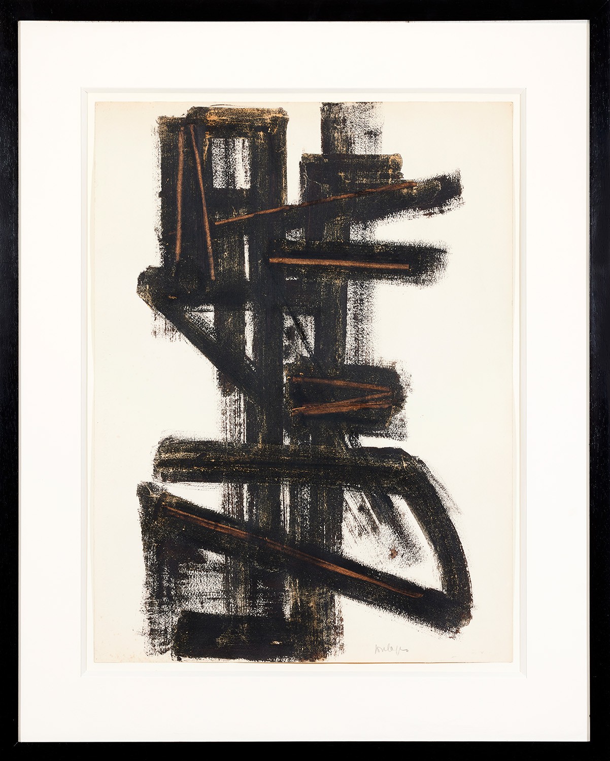 ‘Soulages, another light’, The Works on Paper at the Musée du Luxembourg